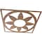 Ekena Millwork Blume Wood Fretwork Pierced Ceiling Medallion, Walnut, 40"OD x 13 7/8"ID x 1/4"T CMWP40X40X0250BLWA - alternate 4
